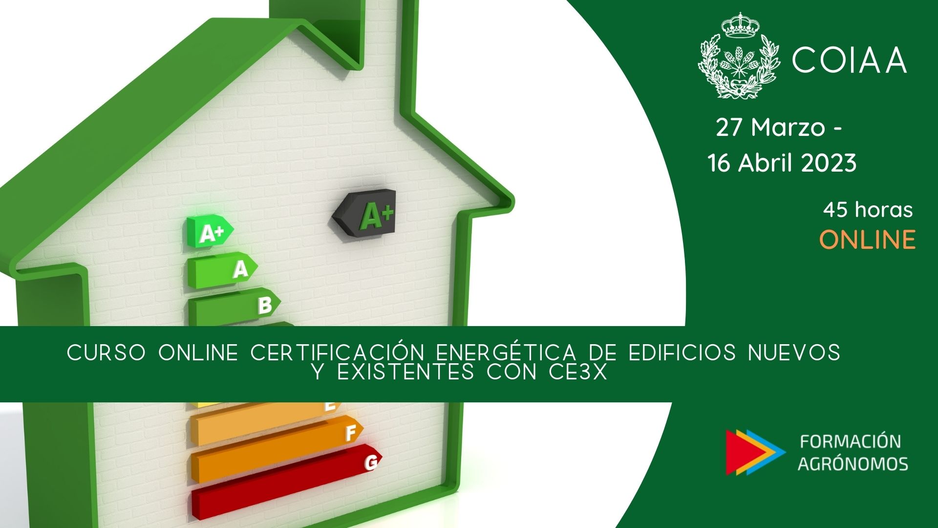 curso certificación energética CE3X 2023
